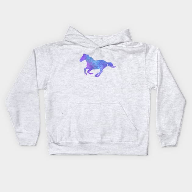 Bubble horse Kids Hoodie by Shyflyer